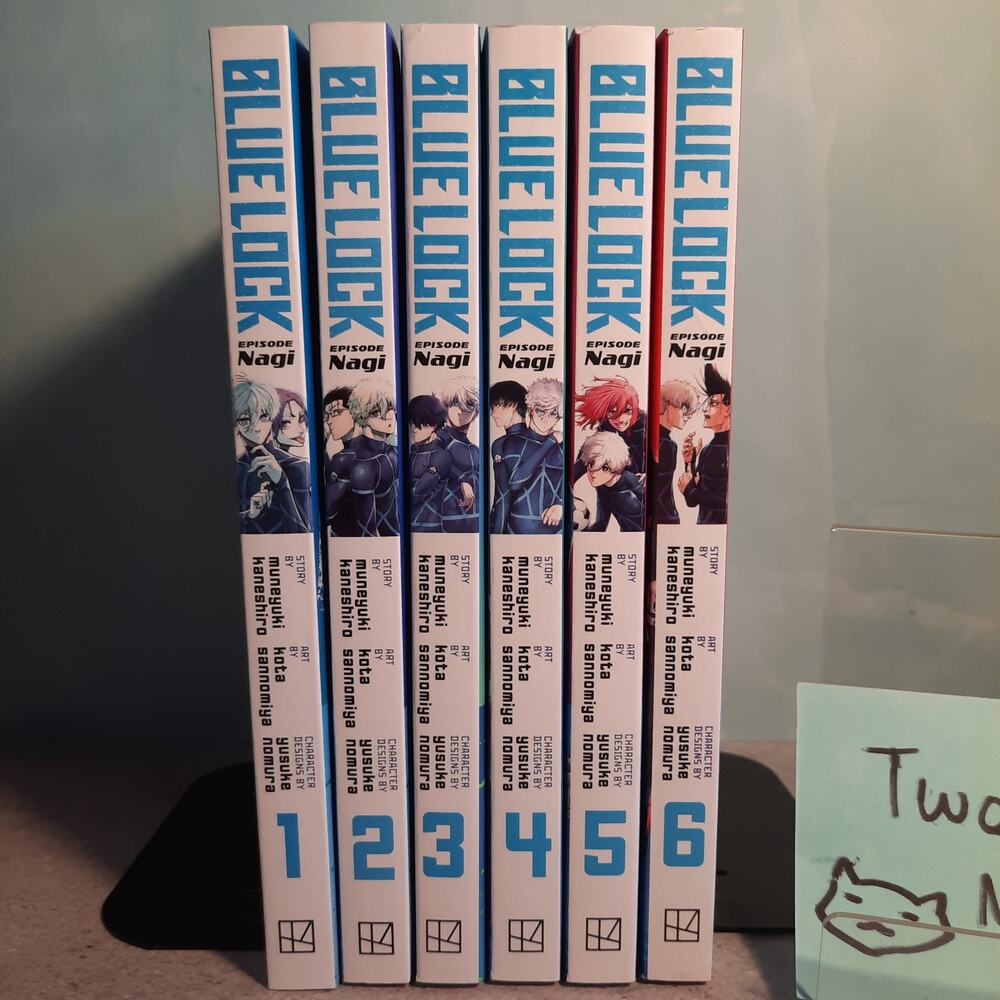 📚 Blue Lock: Episode Nagi Vol. 1-6 Official English Manga Bundle Kodansha